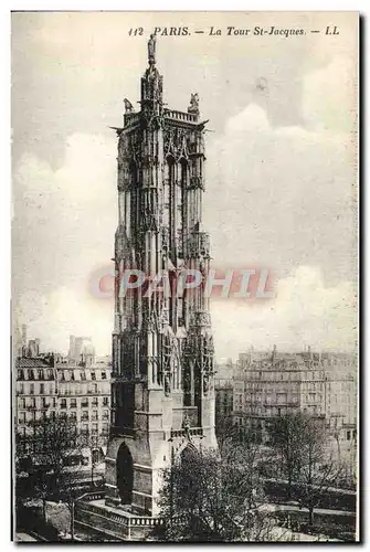 Cartes postales Paris La Tour St Jacques