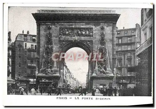 Cartes postales Paris La Porte St Denis