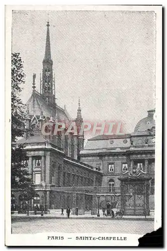 Cartes postales Paris Sainte Chapelle