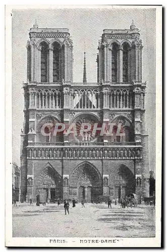 Cartes postales Paris Notre Dame