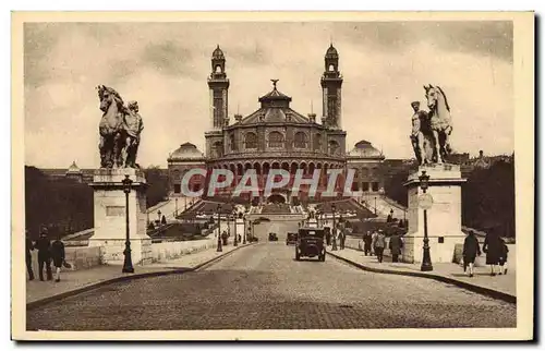 Cartes postales Paris Le Pont D&#39Iena Et Le Trocadero