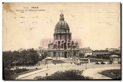 Cartes postales Paris Panorama De l'Hotel Des Invalides