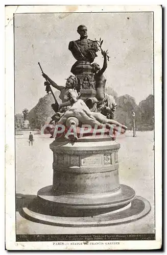 Cartes postales Paris Statue Francis Garnier