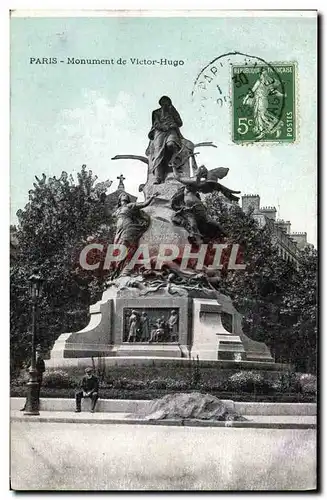 Cartes postales Paris Monument De Victor Hugo