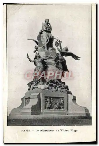 Cartes postales Paris Le Monument De Victor Hugo