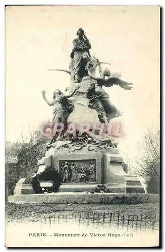 Cartes postales Paris Monument De Victor Hugo