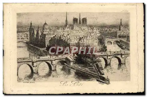 Cartes postales Paris La Cite