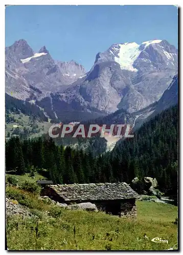 Cartes postales moderne Nos Belles Alpes Chalet D&#39Alpage Face Aux Sommets Majestueux