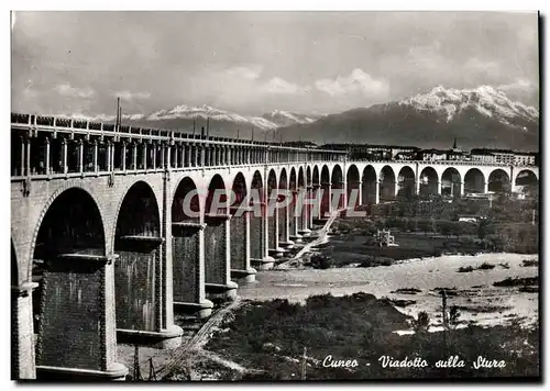 Moderne Karte Cuneo Viadotto Sulla Stura
