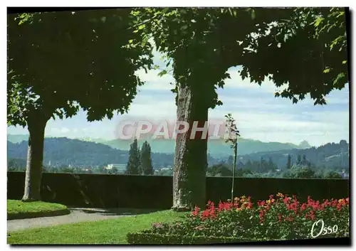 Cartes postales moderne Les Pyrenees Pau Les Pyrenees Vues Des Jardins De La Terrasse Sud Du Chateau