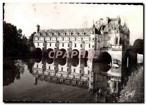 Moderne Karte Les Chateaux De La Loire Chateau De Chenonceaux Facade Nord Est