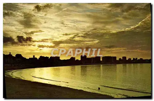 Moderne Karte Les Sables d&#39Olonne La Baie Du Lever Du Soleil