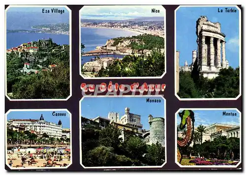 Cartes postales moderne La Cote d&#39Azur