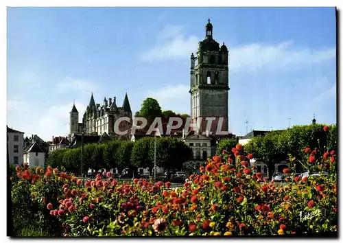 Cartes postales moderne Les Merveilles Du Val De Loire Loches Perspective De La Tour Saint Antoine