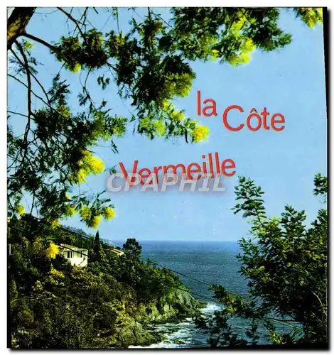 Cartes postales moderne La Cote Vermeille