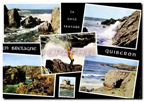 Cartes postales moderne La Bretagne Pittoresque Quiberon