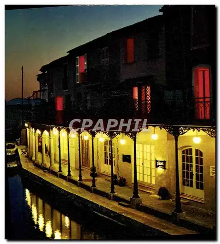 Cartes postales moderne La Cote D'Azur Varoise Port Grimaud Effet De Nuit