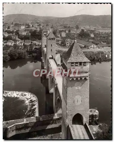 Cartes postales moderne Cahors Le Pont Yalentre Et Le Lot