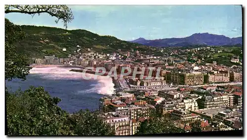 Cartes postales moderne San Sebastian Vista Parcial