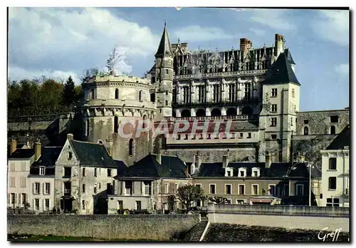 Cartes postales moderne Les Chateaux De La Loire Amboise Le Chateau