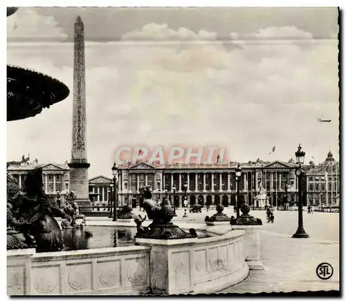 Cartes postales moderne Paris Place De La Concorde Place De La Concorde