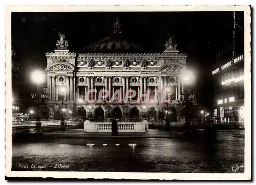 Cartes postales moderne Paris By Night The Opera