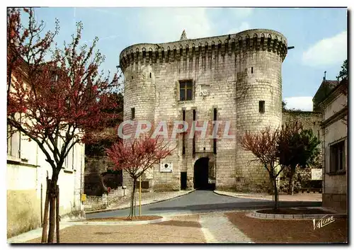 Cartes postales moderne Les Merveilles du Val de Loire Loches La porte royale entree fortifiee du chateau