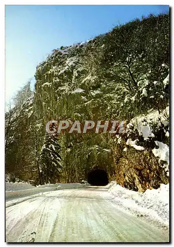 Moderne Karte Les Belles Images du Vercors Combe Laval sous la neige