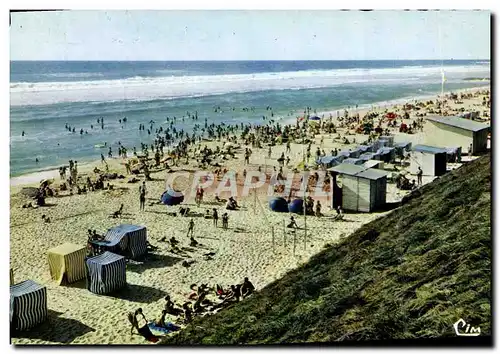 Moderne Karte Mimizan La grande Plage de sable Fin