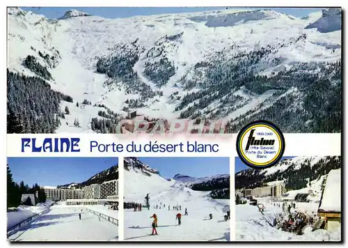 Cartes postales moderne Flaine Porte du Desert Blanc