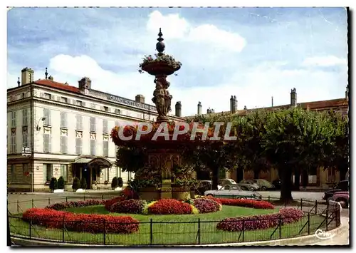 Cartes postales moderne Bourg en Bresse Et Hotel de France