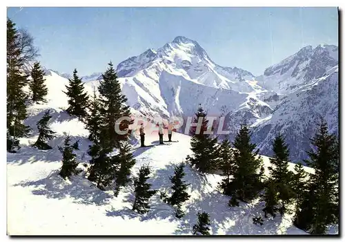 Cartes postales moderne Les 2 Alpes Vue sur la Muzelle