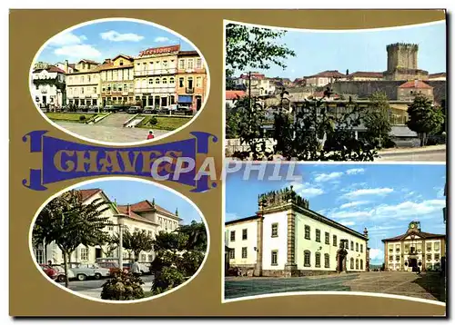 Cartes postales moderne Chaves Cidade rica em ostacoes termals