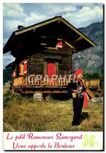 Cartes postales moderne Le petit Ramoneur Savoyard Vous apporte le Bonheur Folklore Enfant