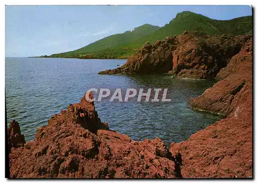 Cartes postales moderne Cote D&#39Azur La Corniche d&#39Or Les Rochers du Trayas