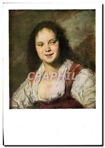 Moderne Karte La Bohemienne The Gypsy Frans Hals Musee du Louvre Paris