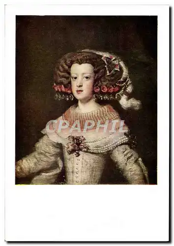 Moderne Karte Don Diego Rodriguez de Silva Velasquez Portrait de l&#39infante Marie Therese Reine de France
