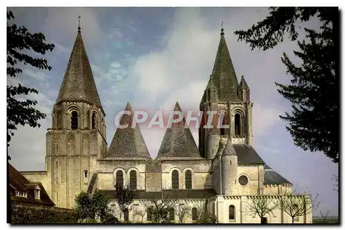 Cartes postales moderne Les Merveilles du Val De Loire Loches L&#39eglise Saint Ours Ancienne collegiale Notre Dame