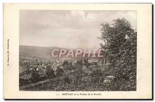 Cartes postales moderne Rothau et la Vallee de la Bruche