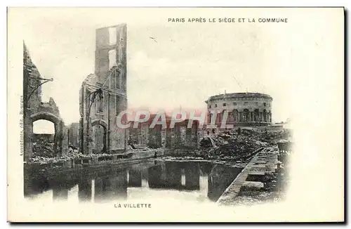 Cartes postales moderne Paris Apres Le Siege et la Commune