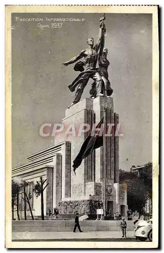 Cartes postales Exposition Internationale Paris 1937 Pavillon de l&#39URSS Russie Russia