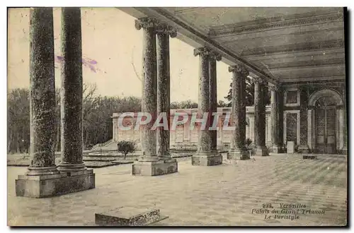 Cartes postales Versailles palais du Grand Trianon Le Peristyle