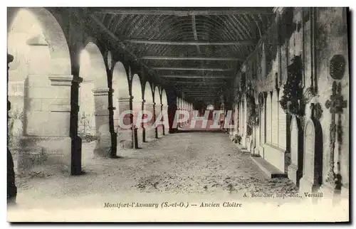 Cartes postales Montfort l&#39Amaury Ancien cloitre