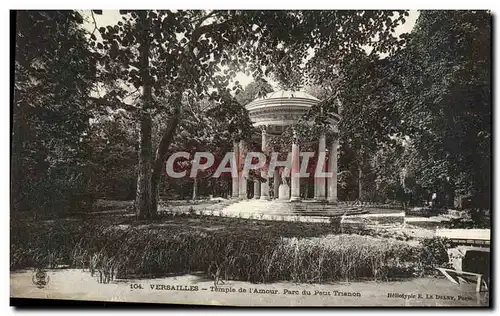 Ansichtskarte AK Versailles Temple de l&#39Amour Parc du petit Trianon