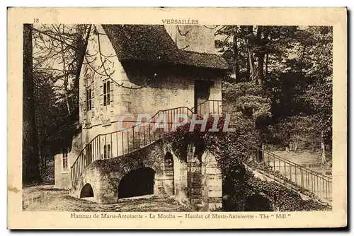 Ansichtskarte AK Versailles Hameau de Marie Antoinette Le Moulin