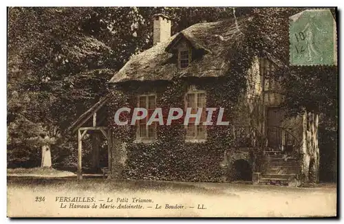 Cartes postales Versailles Le Petit Trianon Le Hameau de Marie Antoinette Le Boudoir