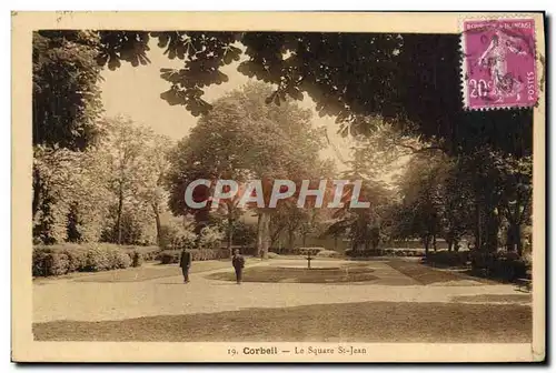 Cartes postales Corbeil Le Square St Jean