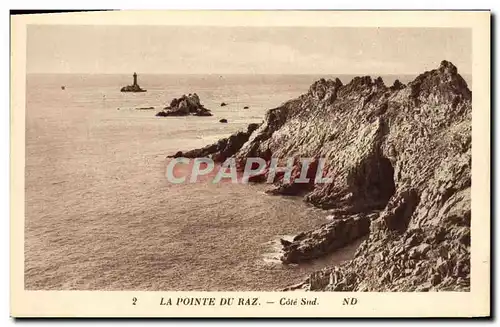 Cartes postales Le Pointe Du Raz Cote Sud