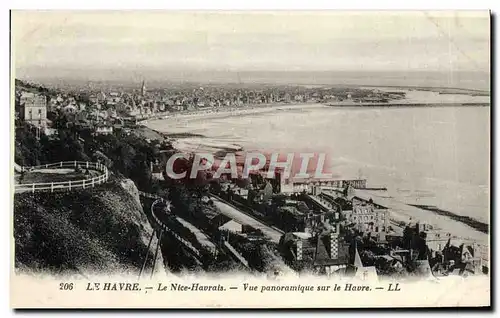 Ansichtskarte AK Le Havre Le Nice Havrais Vue panoramique sur le Havre