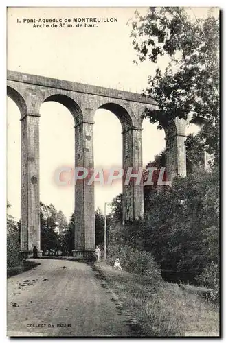 Ansichtskarte AK Pont Aqueduc De Montreuillon